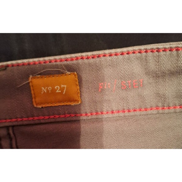 Anthropologie Pilcro and the Letterpress Jeans Sz 27 Stet Skinny Crop Purple - Picture 13 of 15